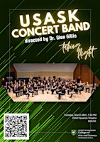 The USASK Concert Band: Taking Flight | Quance Theatre