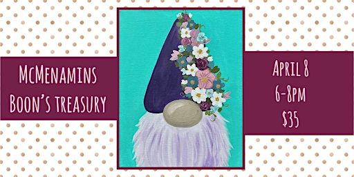 Paint Night at Boons Treasury | McMenamins Boon's Treasury