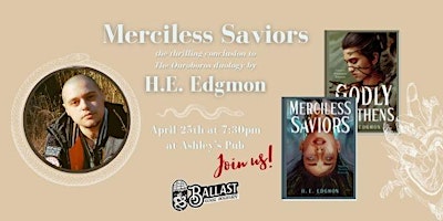 Author H.E. Edgmon at Ashley's Pub in Bremerton | Ashleys Pub