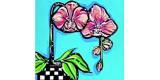 Orchid Sunshine - Art & Sip | Café Tu Tu Tango
