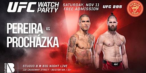 UFC 295 FREE Watch Party @ BIG NIGHT LIVE (STUDIO B) | Studio B (Big Night Live)