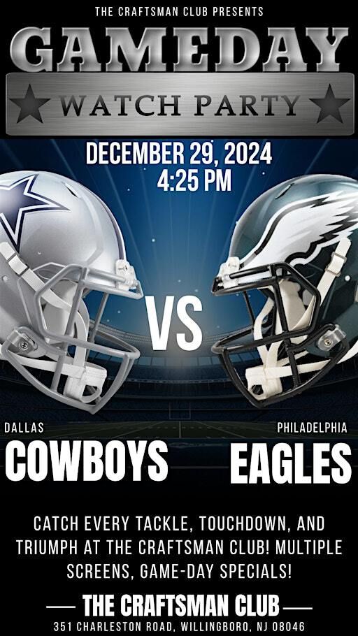 Football Sunday - the DAL vs. PHL Edition (Game #2) | Foster Military Lodge Temple