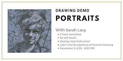 Portrait Drawing Demo | Wallack's Art Supplies and Framing