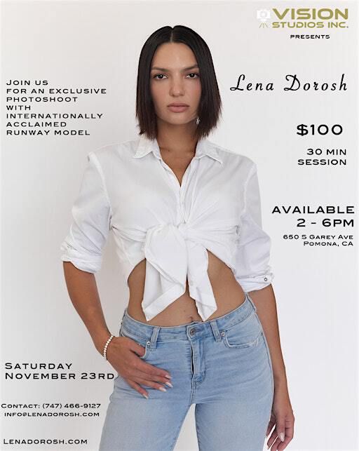 Lena Dorosh & Anna Cheban Photography Event @ Vision Studios | 650 S Garey Ave