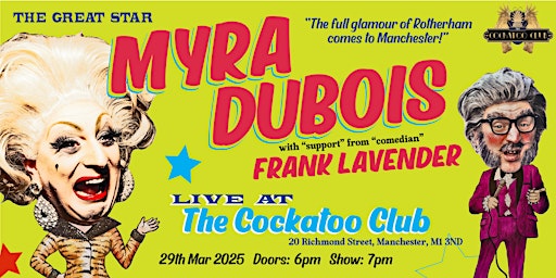Myra DuBois Live at The Cockatoo Club | The Cockatoo Club