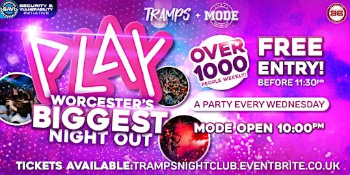 PLAY Wednesday! | Tramps Nightclub