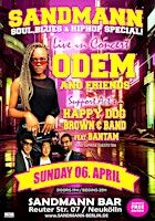 Sandmann LIVE Soul & Hiphop Special feat Odem & Friends,Bantam & Band uvm | Sandmann