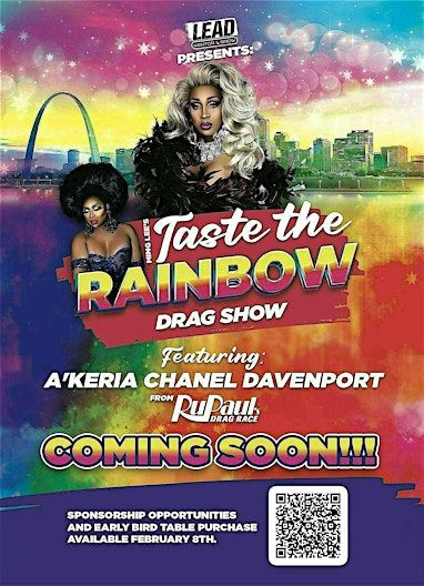 Ming Lee's Taste the Rainbow Drag Show RuPaul Edition at Trops; June 28 | Tropical Liqueurs