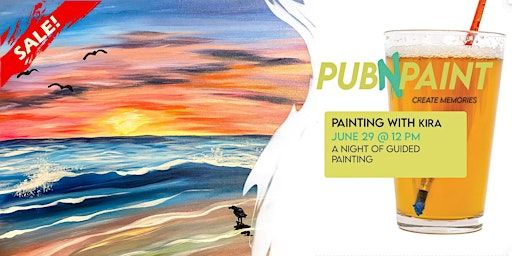 SALE! Brewhouse Paint Night with PubNPaint June 29 | The Canadian Brewhouse (Edmonton Ellerslie)