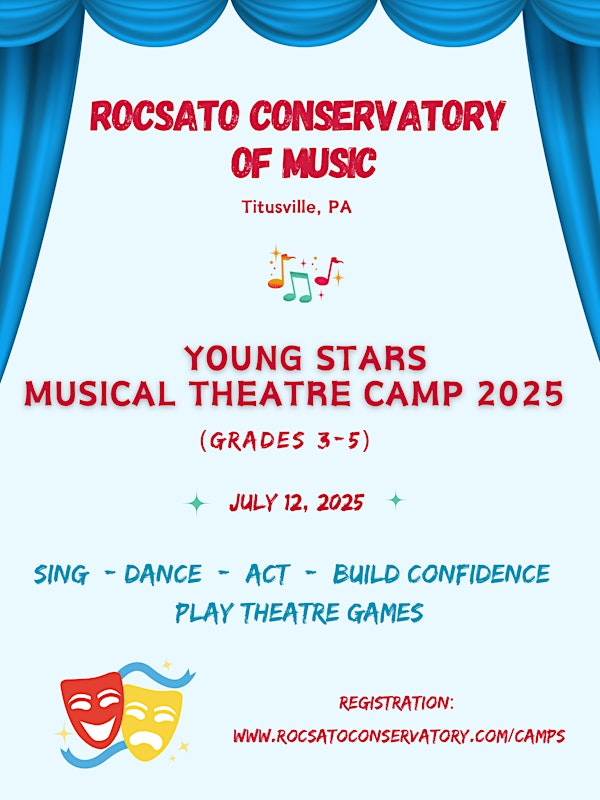 Young Stars Musical Theatre Camp 2025 | Rocsato Conservatory of Music at Hillhurst