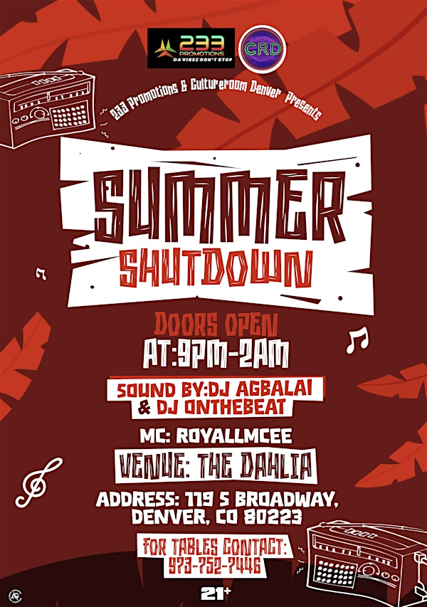SUMMER SHUTDOWN | The Dahlia
