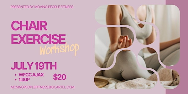 Chair Exercise Workshop - July 19th | Womens Fitness Clubs of Canada