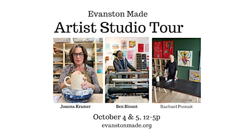 Evanston Made Artist Studio Tour | 927 Noyes St