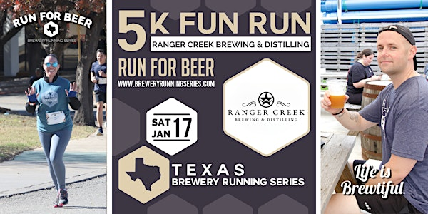 5k Beer Run x Ranger Creek Brewing |Texas Brewery Running Series | Ranger Creek Brewing & Distilling
