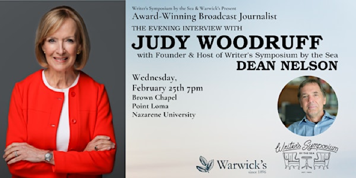 Judy Woodruff Writers Symposium by the Sea w/Dean Nelson | Brown Chapel - Point Loma Nazarene University