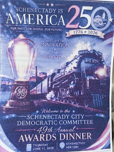 49th Annual Democratic Dinner - Schenectady 250 | Armory Lounge NY