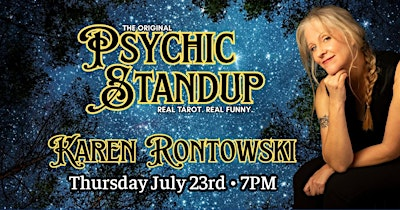 Psychic Standup with Karen Rontowski | Roxy’s Cabaret