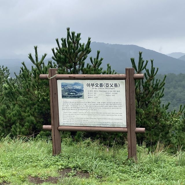 나만 아는 제주 명소, 아부오름