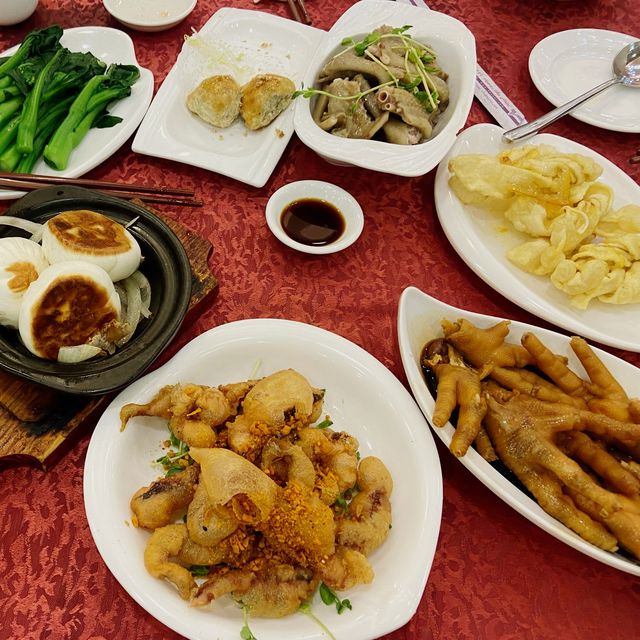 黃大仙飲茶食點心🫖 柚子蛋散❤️