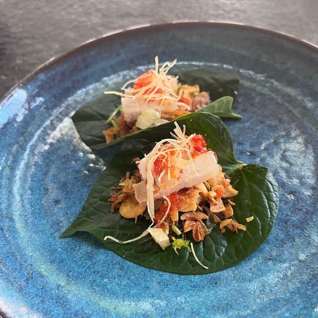 1 Michelin star ⭐️ restaurant Aaharn-Unbeatable Food and Service 