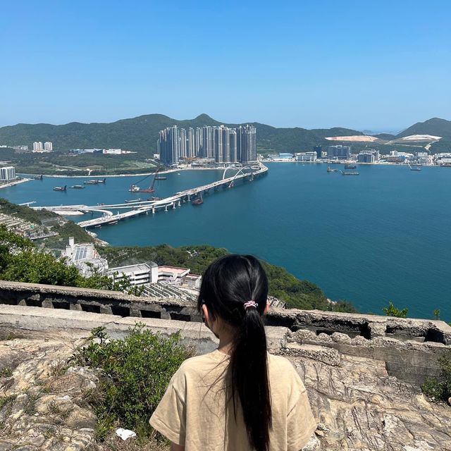 鯉魚門魔鬼山睇海景