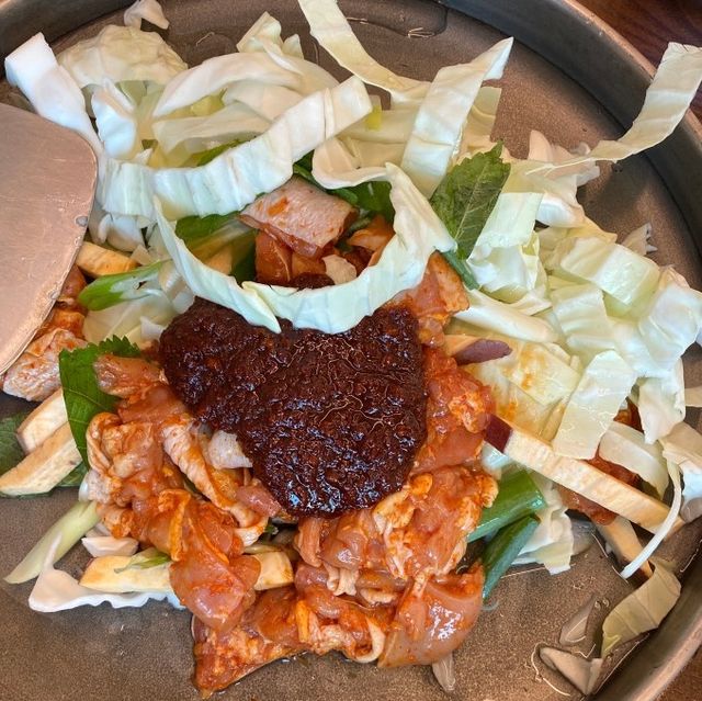 춘천 닭갈비 맛집, 통나무집😊
