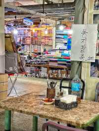 【ソウル・鍾路】超穴場‼️思いっきりレトロな地下市場！