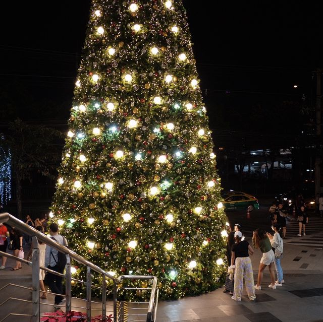🥳จุดถ่ายรูปช่วงปีใหม่ ย่านพระราม 9 - รัชดา🎄