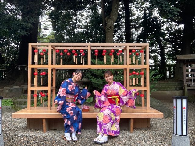 川越氷川神社でおみくじ引いてきたよ🐟✨
