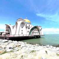 Melaka Straits Mosque -a floating mosque