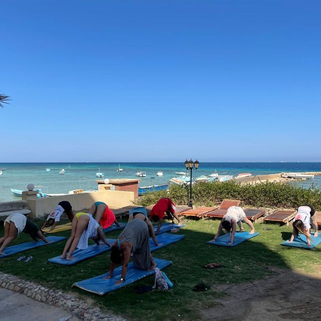 Beach resort in the centre of Hurghada 