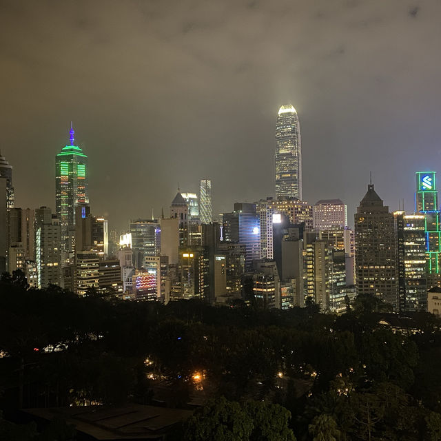 香港園景軒落地窗、半山靚景入住體驗 smart TV + 浴缸