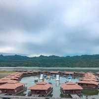 แพเหนือเขื่อนศรีนครินทร์