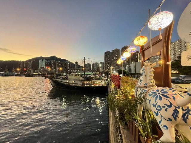 屯門三聖食海鮮，流連忘返