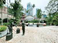 Commemorative park at Telok Ayer