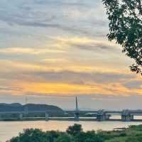 [대구놀곳] 노을과 함께 타는 스쿠터🛵🌅 | 대구 강정보 디아크