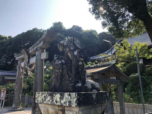 【長崎】諫早公園に隣接する神社