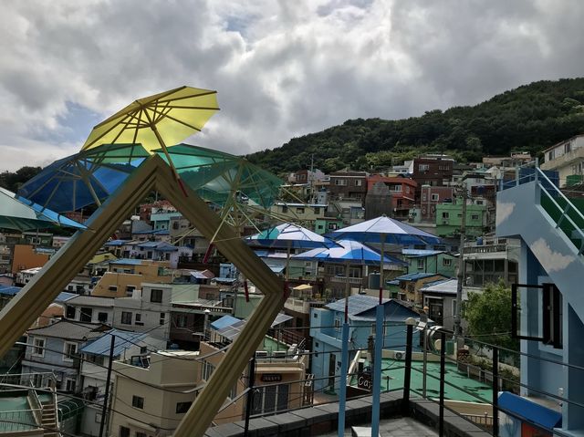 甘村文化村彩虹小屋，釜山必去景點