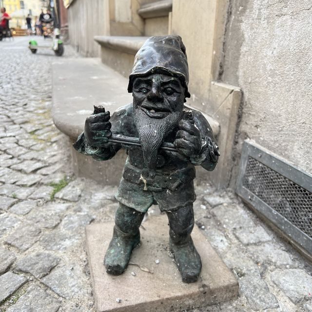 在波蘭Wrocław尋找小矮人
