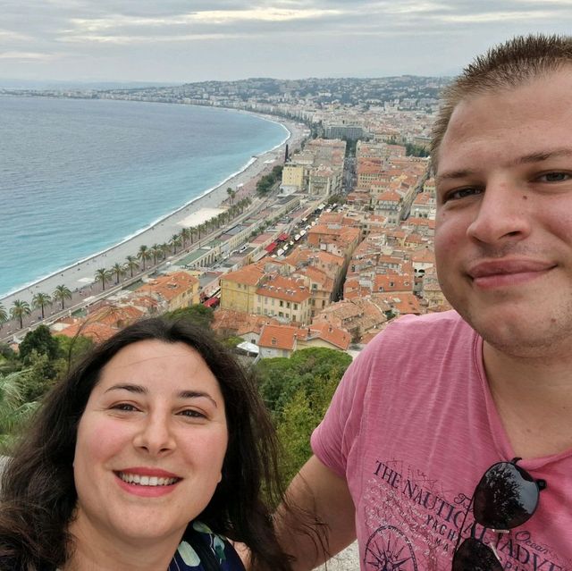 The view from Castle Hill, Nice