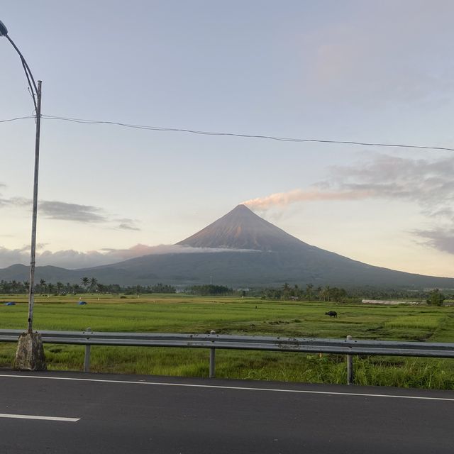 Mayon  Skyline in Tabacco