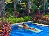 Infinity pool at Phoenix Island Resort 