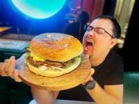 Can you eat a burger bigger than your face?NO