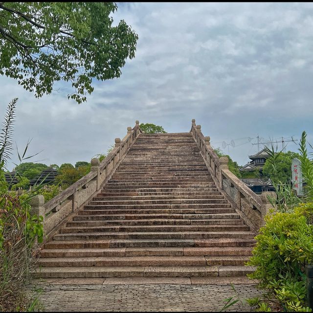 The benefit Bridge at Hanxiang Water Garden The benefit Bridge at Hanxiang Water Garden