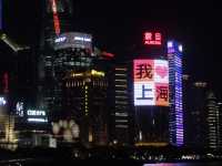 Nighttime at Shanghai’s Infamous Skyline🌇