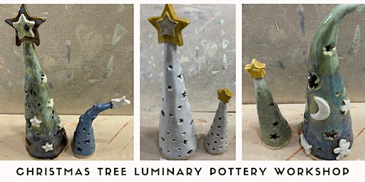 2-Day Pottery Workshop: Christmas Tree Luminary | Atlantic Beach Arts Market