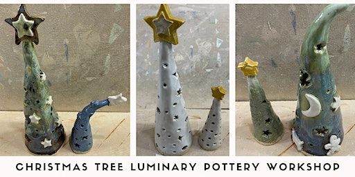 2-Day Pottery Workshop: Christmas Tree Luminary | Atlantic Beach Arts Market