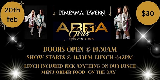 ABBA SHOW WITH LUNCH | Pimpama Jacobs Well Road