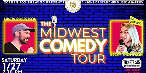 Midwest Comedy tour! | Golden Fox Brewing LLC