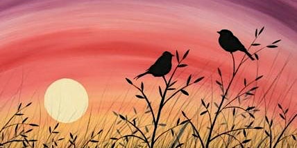 Birds at Sunset Paint Party | R Vida Cantina, Sunrise Boulevard, Citrus Heights, CA, USA